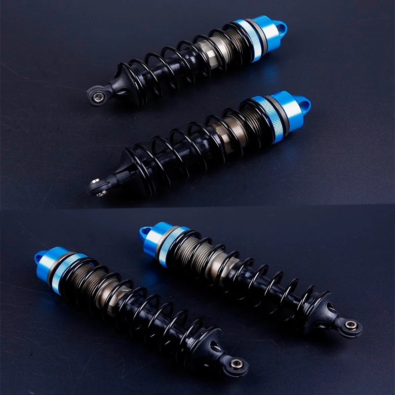 Front and Rear Alloy Shocks Absorbers with Plastic Shock End for 1/5 Scale Losi 5ive-T/ Rovan LT / KM X2 Spare Parts - 4pcs/set | Игрушки и