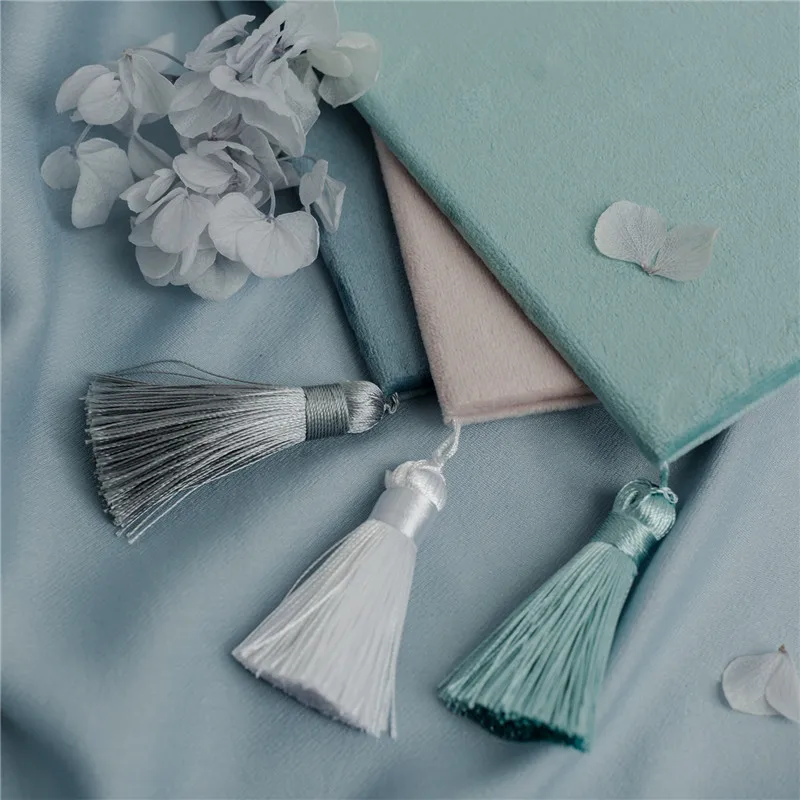 Бархатный Чехол с кистями романтическая свадебная книга Свадебный Ретро подарок