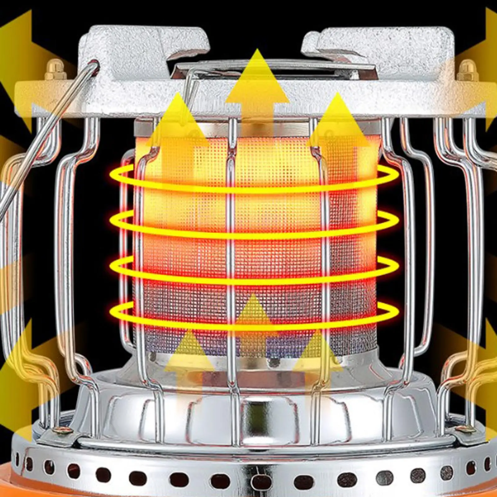 

Mini Gas Heater Stove BBQ Grilling Camping Tent Warmer Burner Hiking BBQ Hunting Backpacking Cooking Device Gear