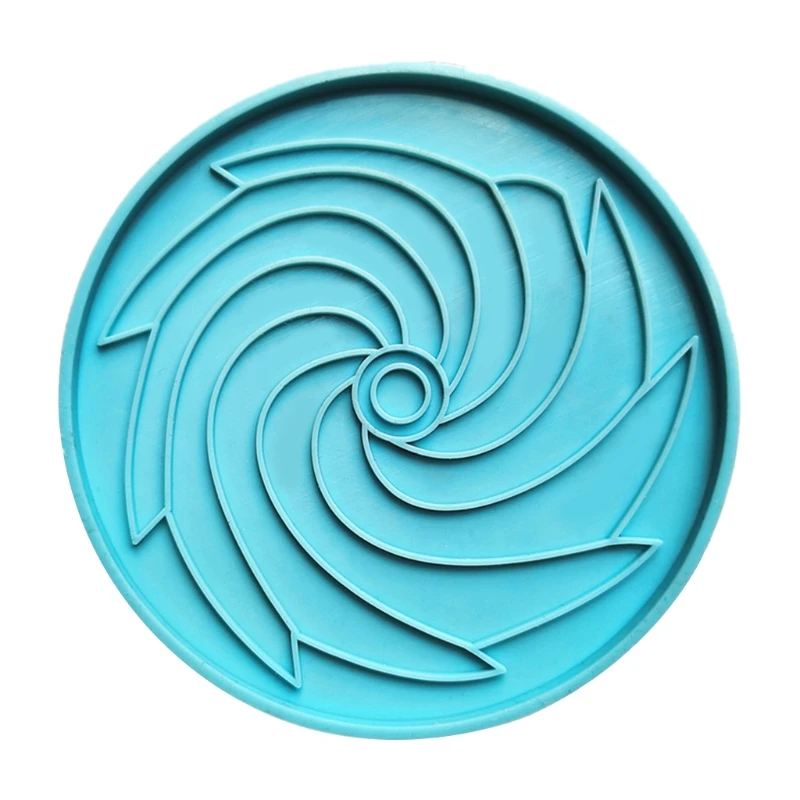 

Tornado Coaster Epoxy Resin Mold Cup Mat Mug Pad Silicone Mould DIY Crafts Ornaments Home Decorations Casting Tools