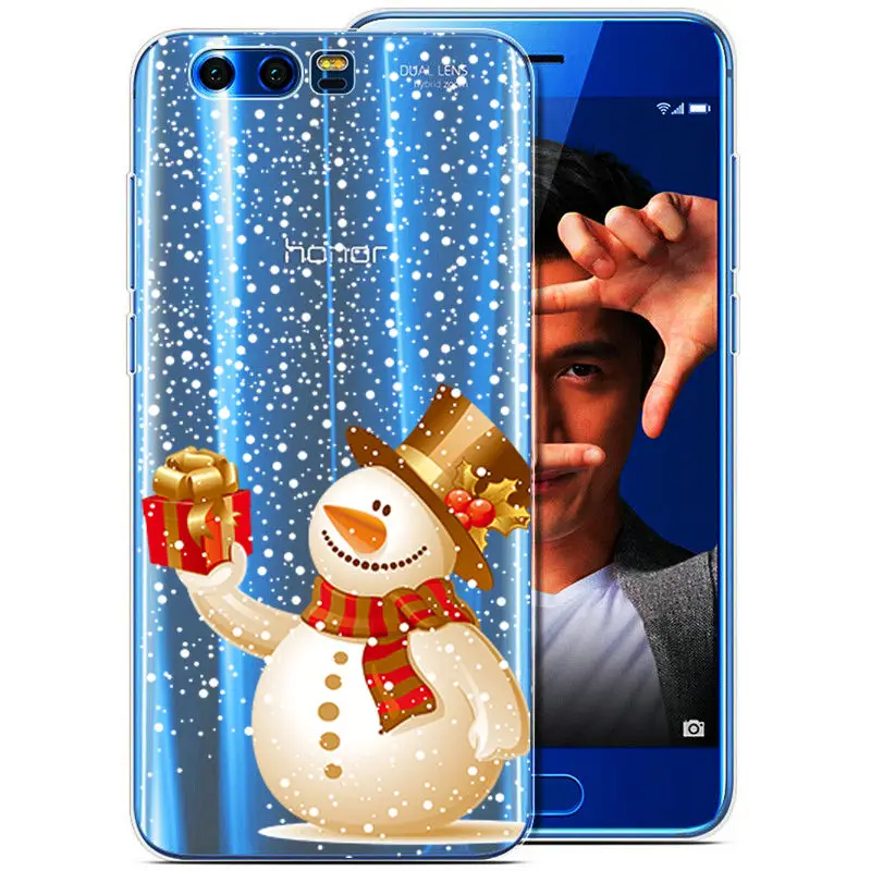 02 Рождественский чехол Arvin для huawei Honor 9, силиконовый чехол для Honor 8X, чехол из ТПУ для Honor 10 9 lite P smart Honor 20 Pro Funda - Цвет: 02