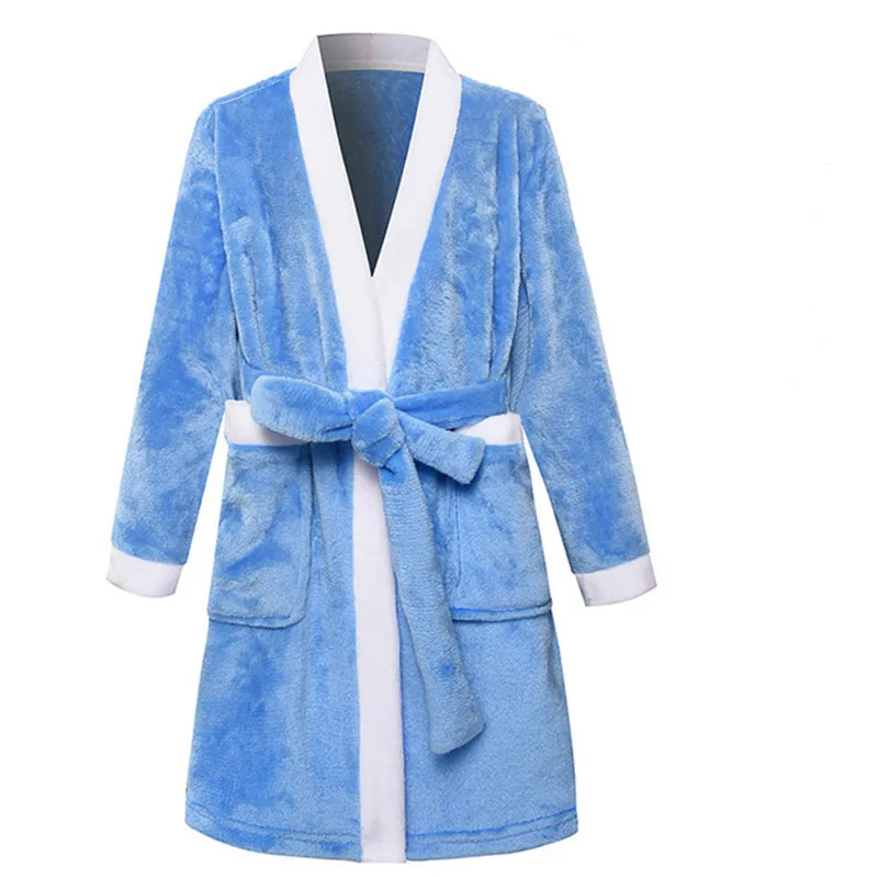 Новые банные халаты для детей фланелевая одежда сна детские девочек и мальчиков