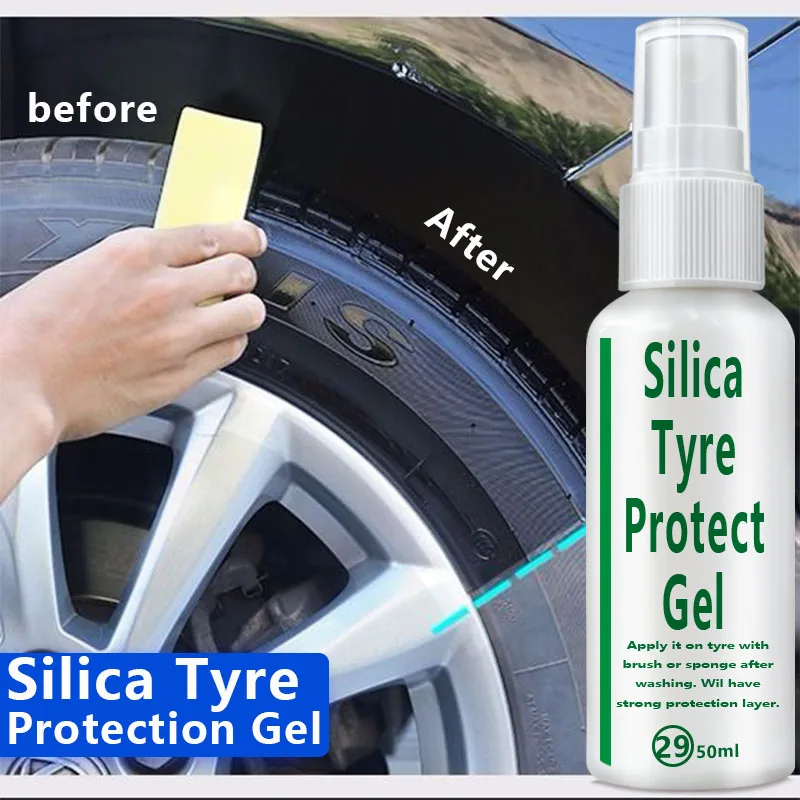 

Car tire wax brightener foam cleaning polishing car tire oil Labao glaze durable anti-aging products tire protective coating