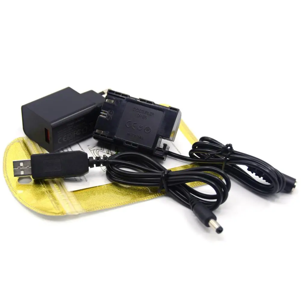 Usb кабель для внешнего аккумулятора с полным декодированием Canon EOS 60D 70D 80D 5D Mark IV III