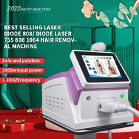 newest product 3 wavelength 8087551064 nm diode laser hair removal machine for light hair removal skin rejuvenation with ce