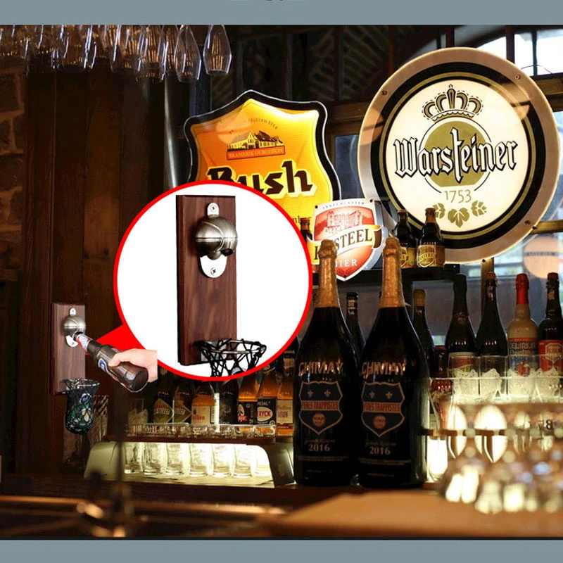 Баскетбол Shot открывалка для бутылок с карманом настенный домашний декор банка