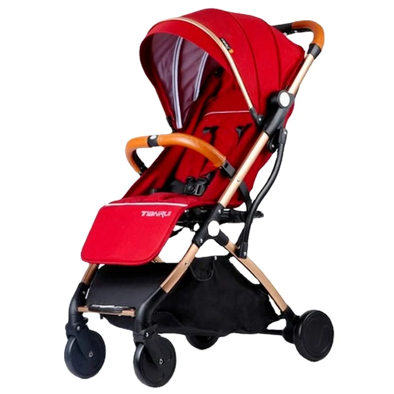 Light Baby Stroller Portable Can Sit Lie Travel Stroller Baby Car Baby Carriage Four Wheels Stroller Pushchair Baby Stroller