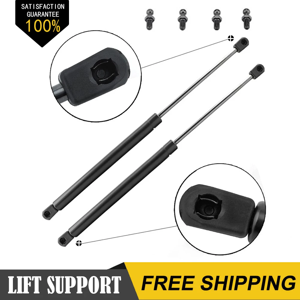 

2Pcs Rear Tailgate Gas Shock Strut Bars Lift Supports For 1980 - 1988 Toyota Celica Corolla Chevrolet Nova Hatchback Coupe
