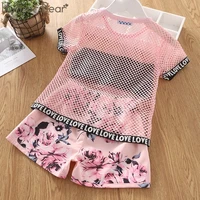 humor bear baby clothes girl clothes 2022 brand girls clothing sets kids clothes children clothing toddler girl tops pant 2 6y