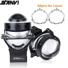 SANVI 2 шт. A8pro автомобильный Bi Светодиодный прожектор линзы фары с AFS рамой для Lexus IS RX GS LS ES комплекты для модернизации фар