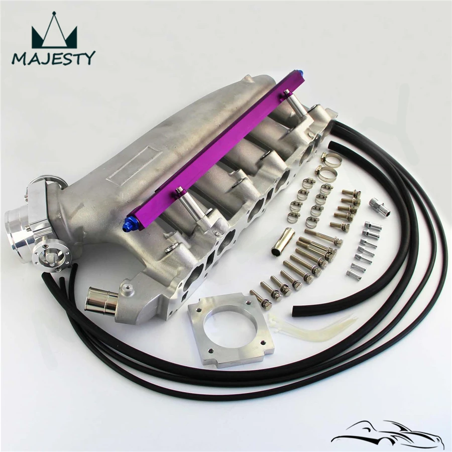 Впускной коллектор Топливная рейка корпус дроссельной заслонки 80 мм для Nissan R33