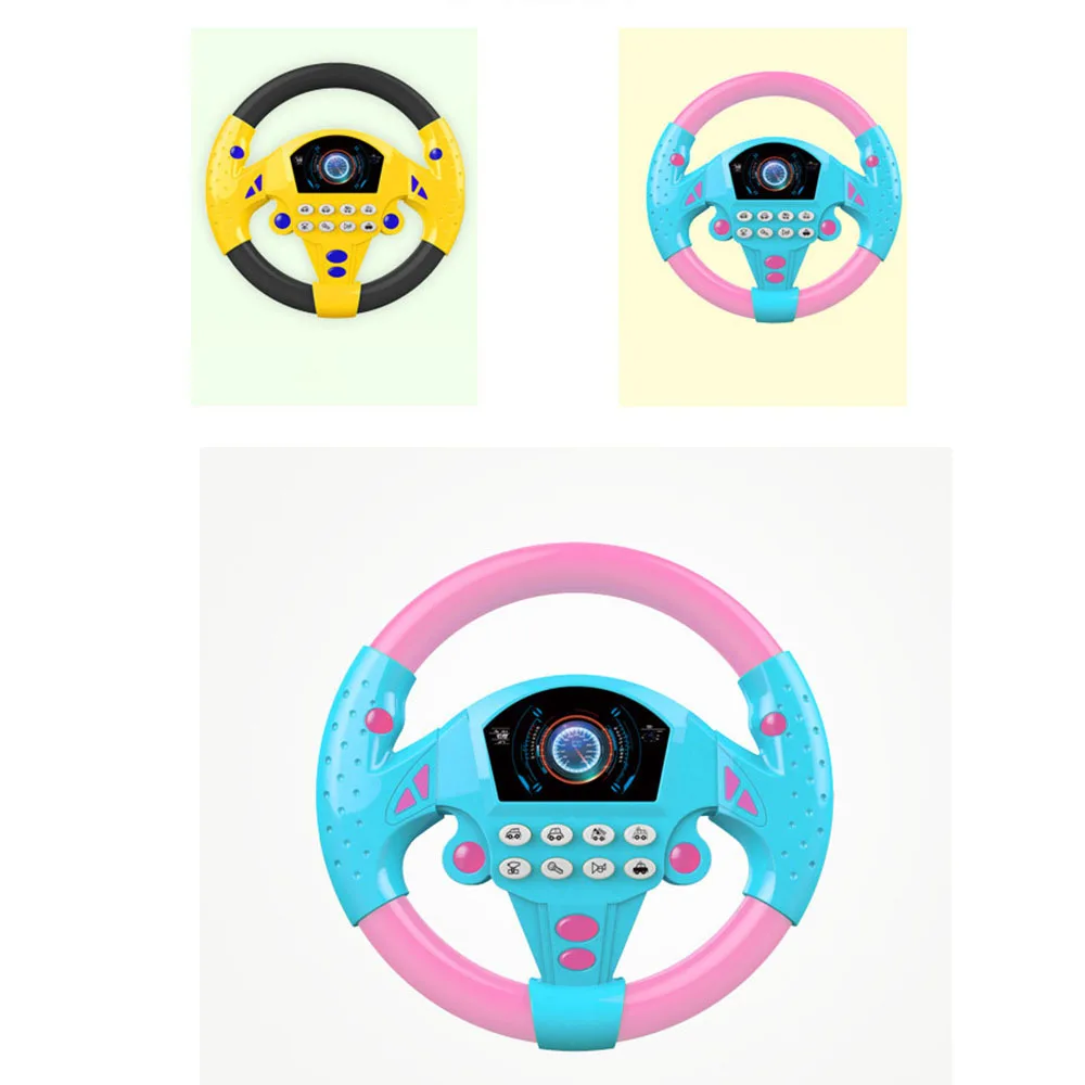 Electric Musical Instruments Baby Steering Wheel Development Educational Toys For Children Birthday Gift 20.5*19.7*6 cm |