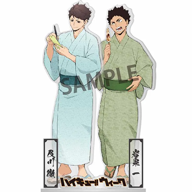 

Anime Haikyuu Kageyama Hinata Kenma Kozume kageyama Acrylic Stand Figure Collection Model Toy Cosplay Gifts