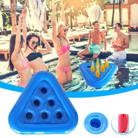 inflatable cup holder pool drink holder swimming pool float bathing water fun toy party decoration bar coasters