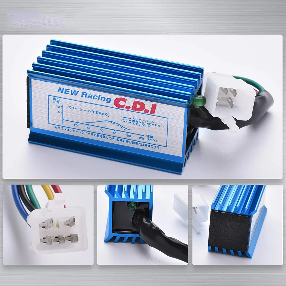 Гоночный AC 5/6 Pin CDI Коробка зажигания подходит для квадроцикла картинга питбайка