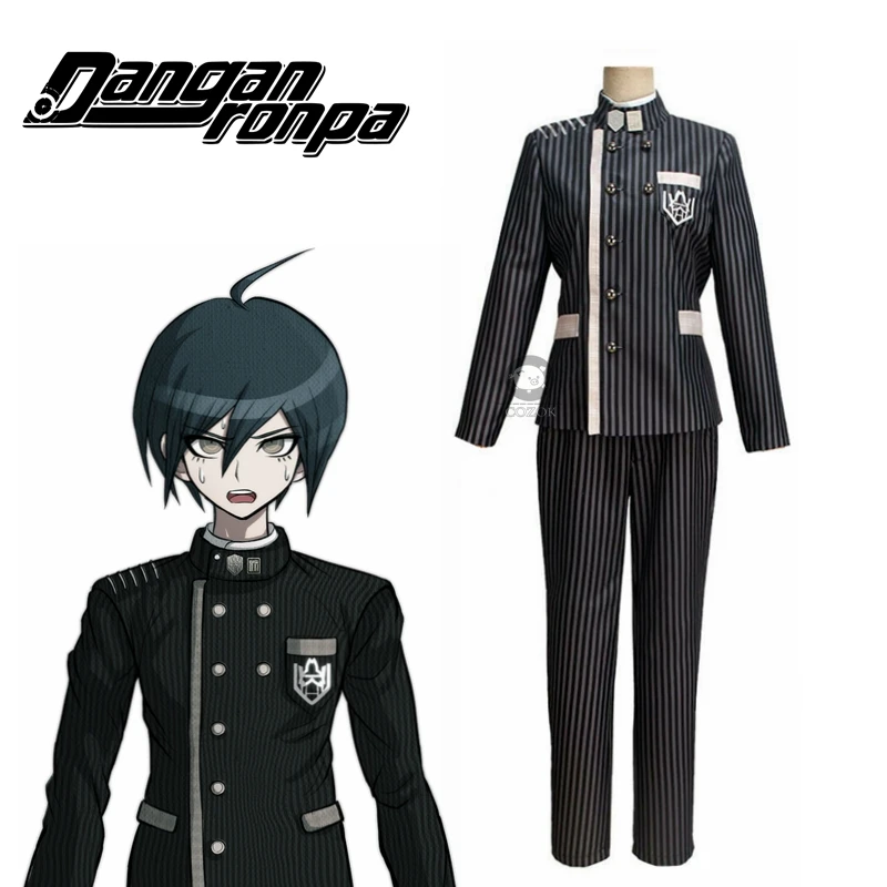 Аниме Новинка Danganronpa V3 Косплей саихара шуичи Костюм игры Школьная форма костюм