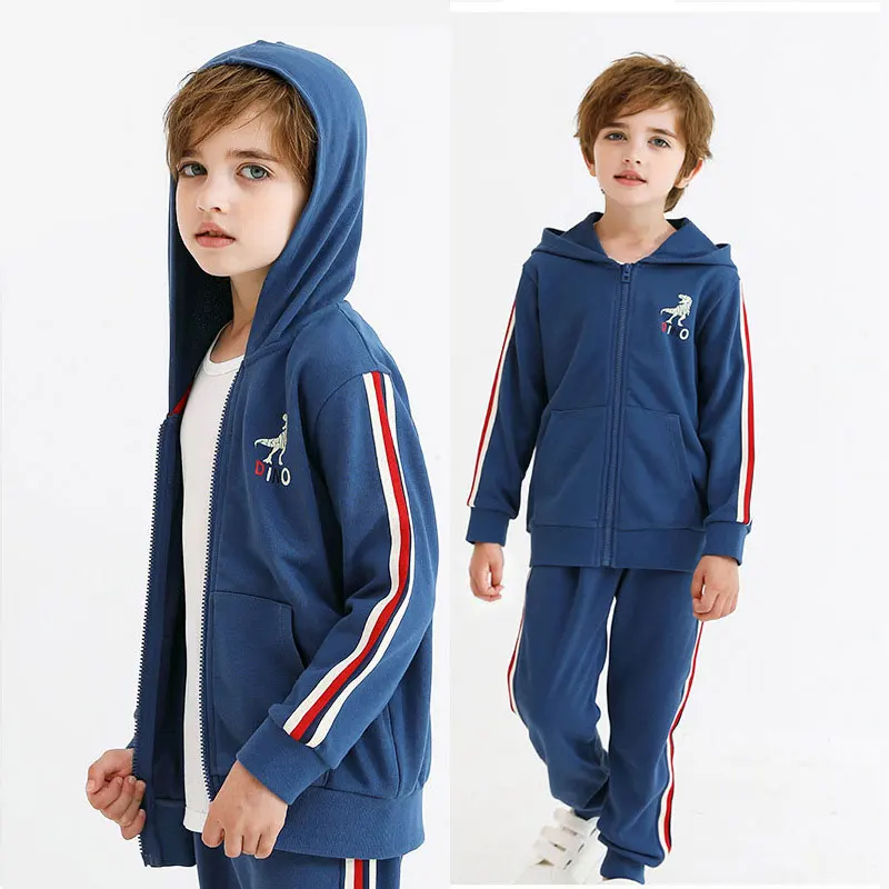 

Children's Coat Kids Jacket Teens Boys Hooded Sweatshirt Baby Girl Zipper Sportswear Spring Autumn Long Sleeved Tops 2021 Casual