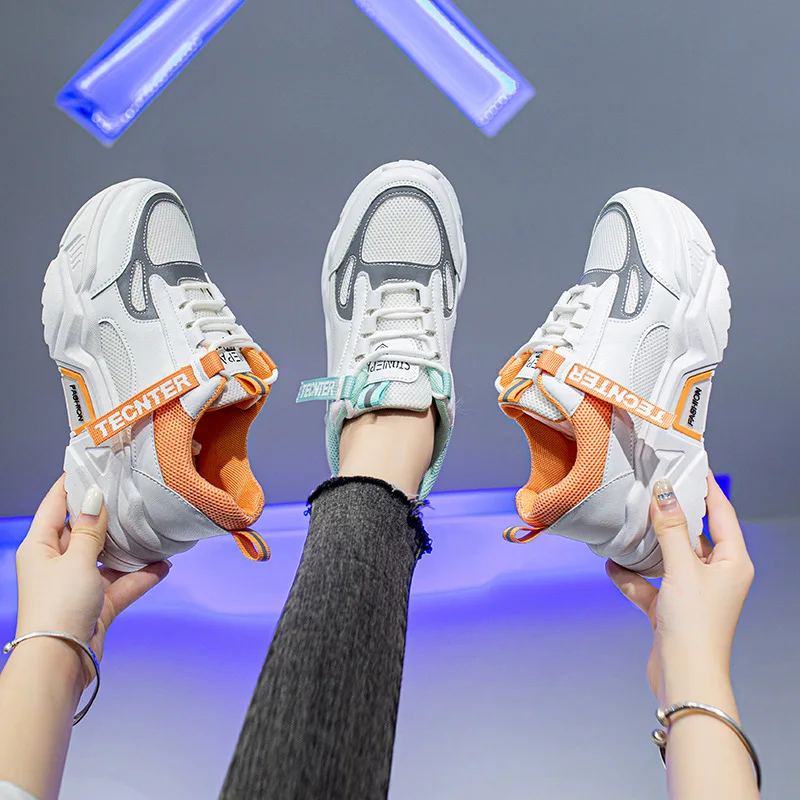 

Fashion Casual Women Shoes All-match Outdoor Woman Sneaker 2020 Spring/Autumn New Platform Sneakers Women Chunky Shoes