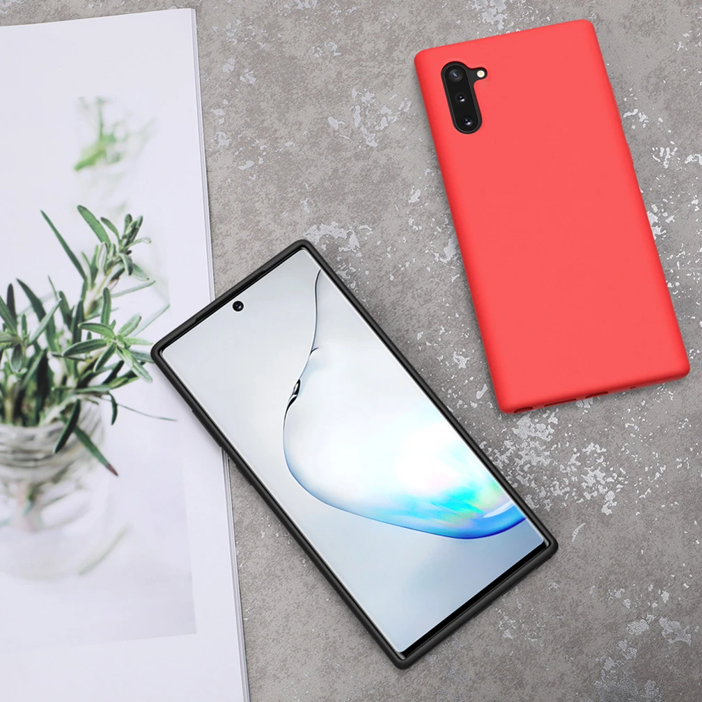 For Samsung Galaxy Note 10+ Pro NILLKIN Flex Pure Case Soft Silicone Rubber Shockproof for 10 note Plus 5G case|Бамперы| |