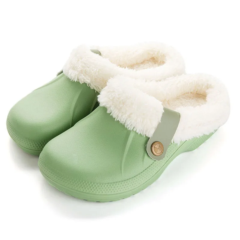 Новые теплые плюшевые тапочки мужские медицинские хирургические сандалии