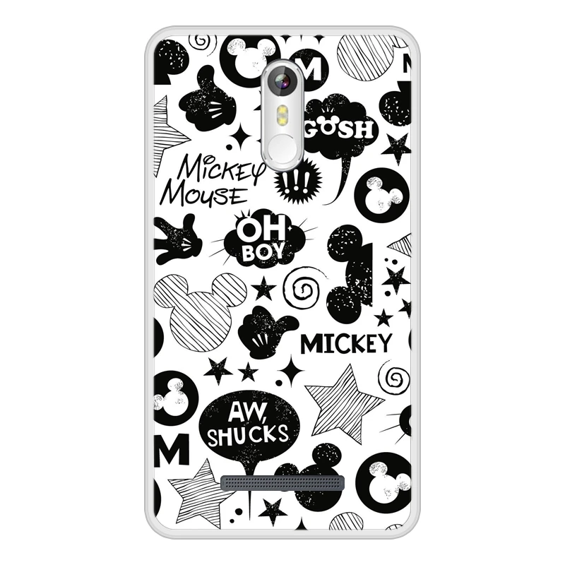 Phone Case for Leagoo M8 Pro Soft Silicone TPU Mickey Minnie Patterned Printed In Stock |