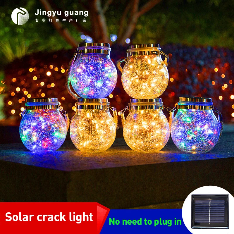 Солнечная бутылка светильник пеньковый Канат Открытый водонепроницаемый сада