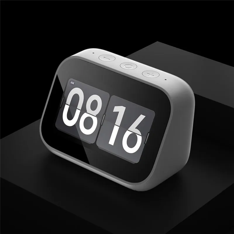 Оригинальный Xiao mi AI сенсорный экран Bluetooth 5 0 динамик цифровой дисплей Будильник