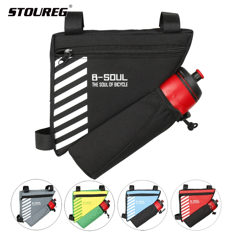 Треугольная велосипедная сумка передняя для велосипедной рамы велосипедные