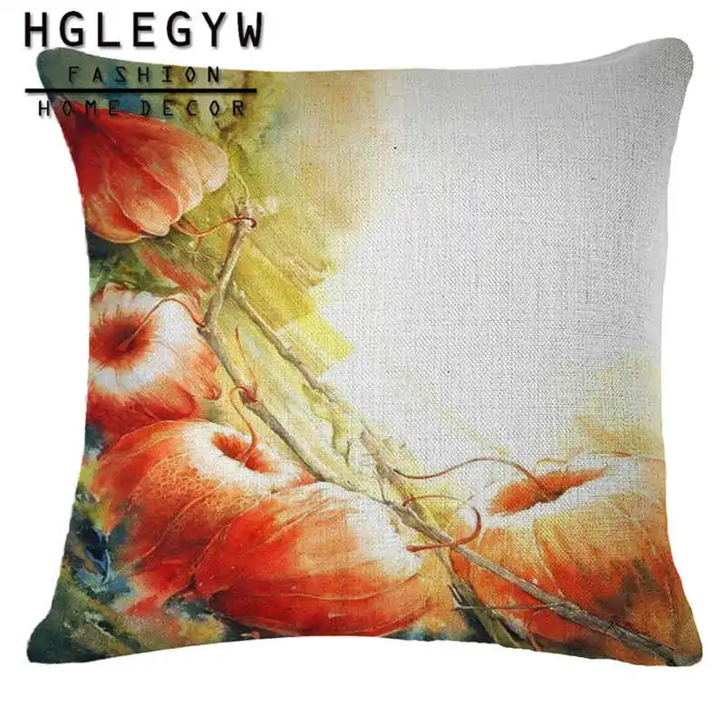 Европейский стиль домашний декор наволочка для подушки с цветочным рисунком из