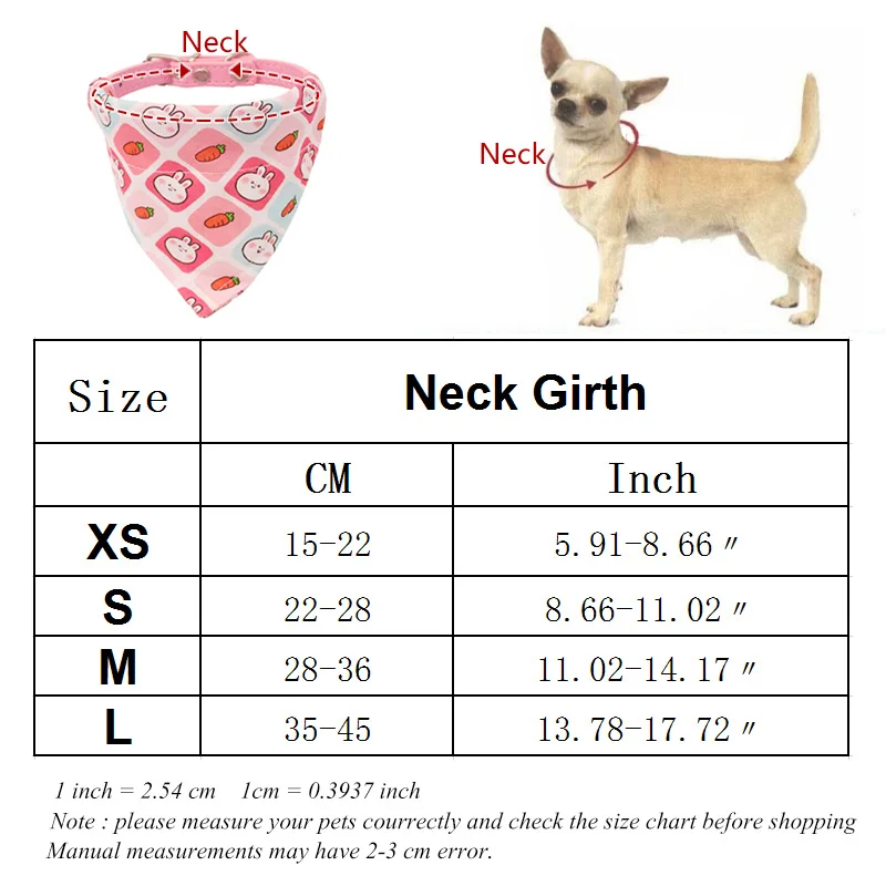 

New Dog Scarf Cat Scarf Pet Bandanas Collar For Small Dogs Cats Adjustable Triangular Puppy Tie Necktie Washable Pet Accessories