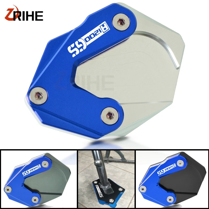 

Motorcycle Accessory Side Stand Pad Plate Kickstand Enlarger Support Extension For BMW R1200 GS LC 2013 2014 2015 2016 2017 2018