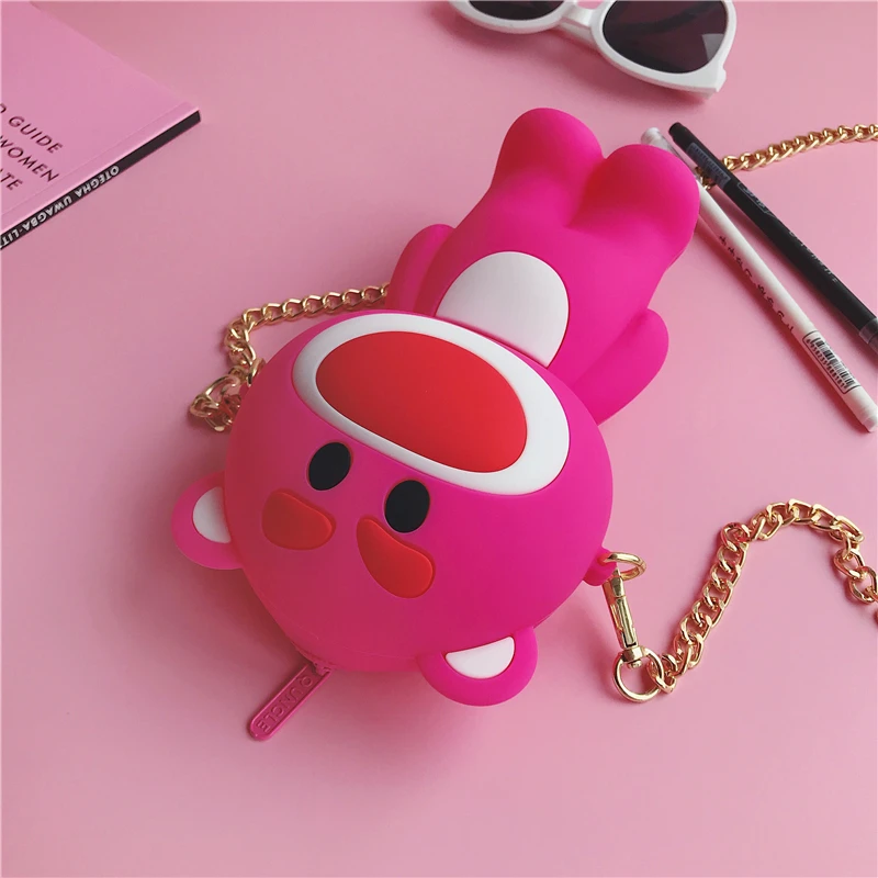 Корейский мультяшный медведь силикагелевые косметички мягкий женский