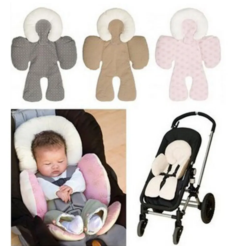

Baby Stroller Cushion Car Seat Accessories Pram Thermal Mattress Liner Mat Infant Shoulder Belt Strap Cover Neck Protection Pad