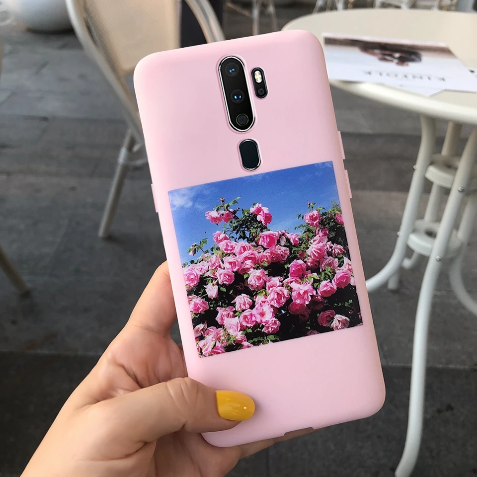 For Oppo A5 A9 2020 A11 A11X Case Cute Butterfly Flower Silicone Back Cover Coque For OPPOA9 OPPOA5 A11 X Bumper Shell Funda best case for android phone