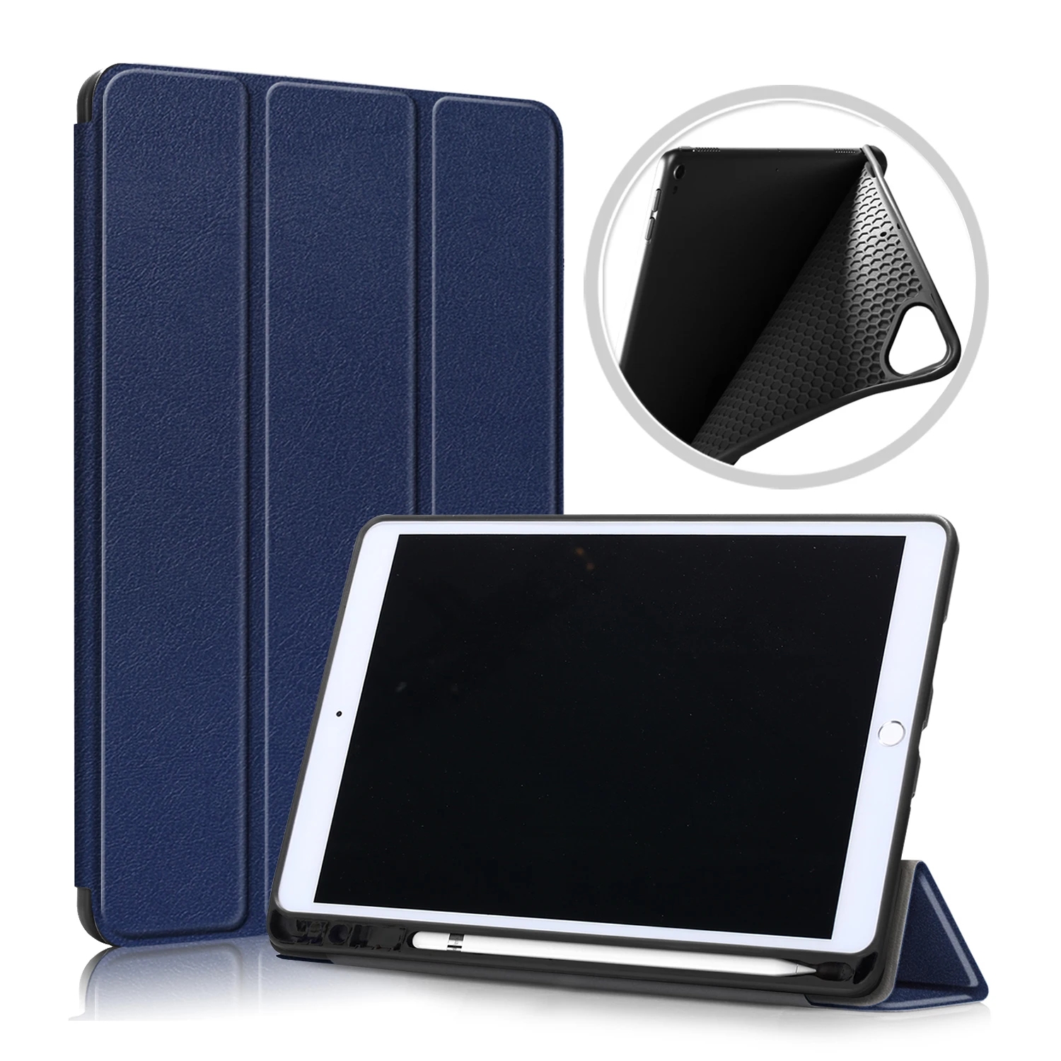 Чехол для планшета iPad 10 2 2019 чехол из ТПУ Обложка 7th дюйма A2200 A2198 A2197 с держателем