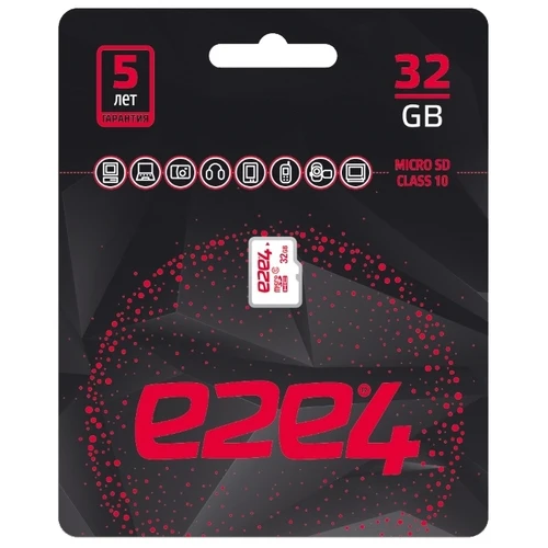Карта памяти e2e4 microSD Class 10 без адаптера|Карты памяти| |
