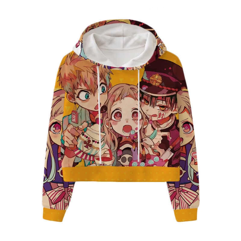 

Ханако-кун в туалете, пуловер Nene Yashiro, толстовка с анимационным принтом, мягкая и милая одежда с принтом