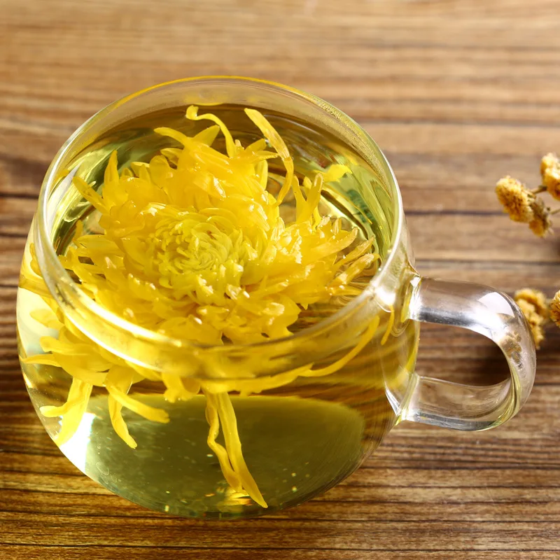 Праздничный подарок Jiangxi Xiushui Chrysanthemum чай с хризантемой большой чайный лист Huang Ju