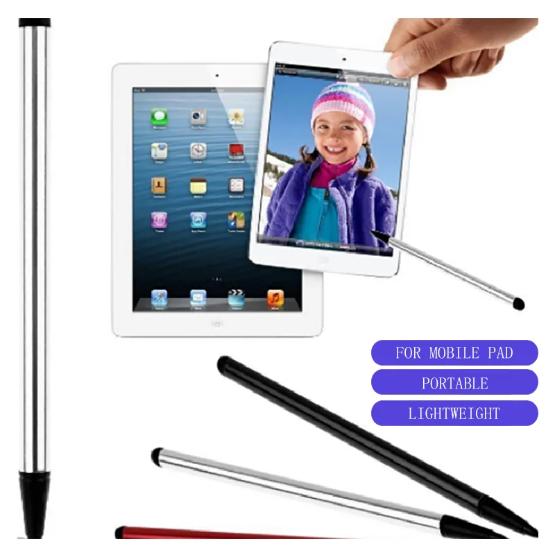 Легкий сплав мини металлическая емкостная сенсорная ручка стилус экран для