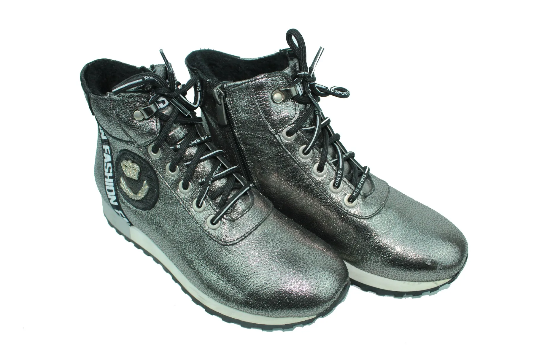 

Обувь Zer серые женские сапоги