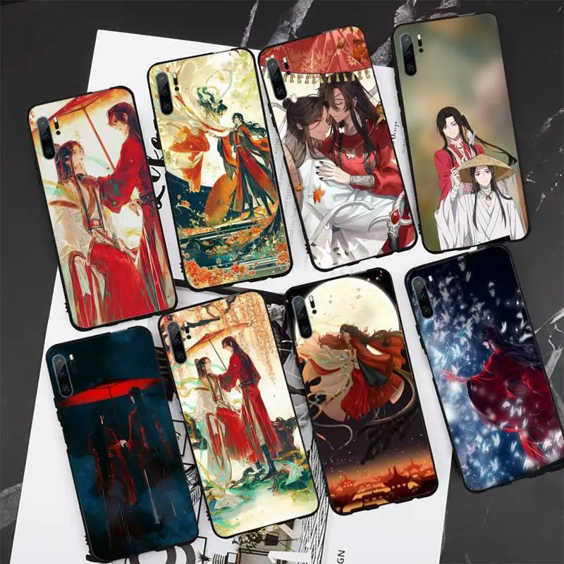 

TGCF Tian Guan Ci Fu Phone Case for Huawei mate 9 10 20 20X 30 40 pro lite Fundas cover