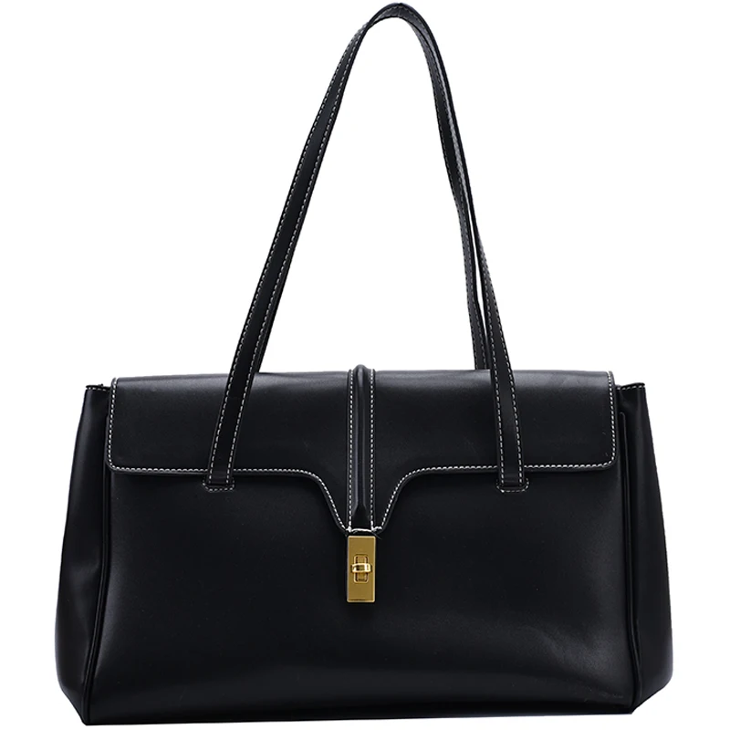 

Vintage Large Tote Bag 2021 Fashion New High Quality PU Leather Women's Designer Handbag High Capacity Shoulder Bags Travel Bag