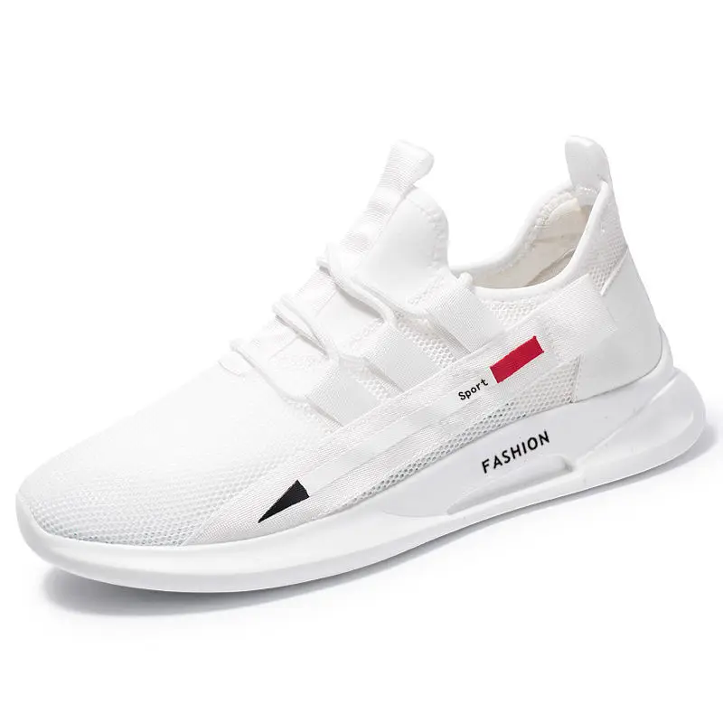 

2021 New Fashion Spring and Summer Casual Sports Flat Bottom Men's Mesh Thick Outdoor Trend Men's Shoes