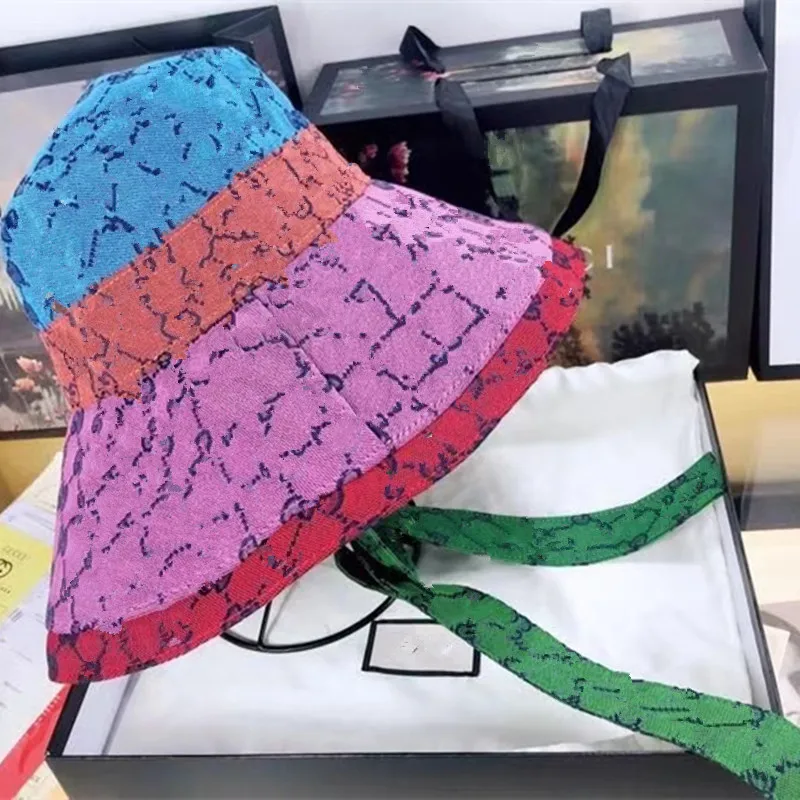 

Branded Casual Sun Bucket Hat Summer Women's Cap Wide Brim Foldable Anti-UV Flat Fisherman Cap Panama Female Hat Gorro Pescador