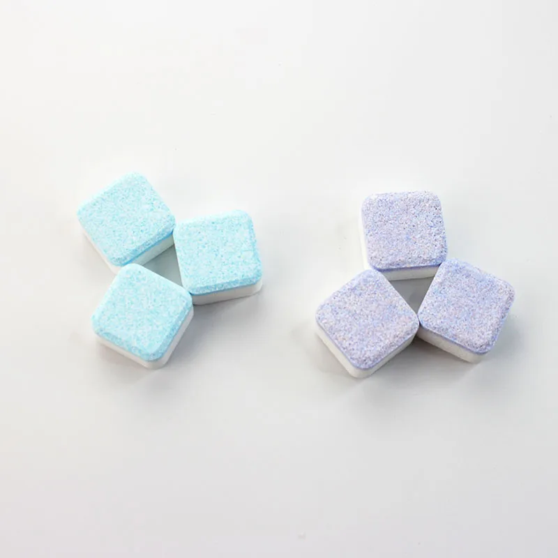 

1pc Laundry Soap Bathroom Accessories Small Washing Machine Cleaner Washer Cleaning Detergent Effervescent Tablet Washer Cleaner