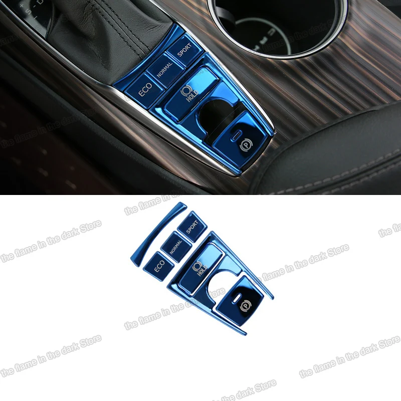 Автомобильная эко крышка кнопки переключения передач для toyota camry 2019 2020 2021 70 v70 trd