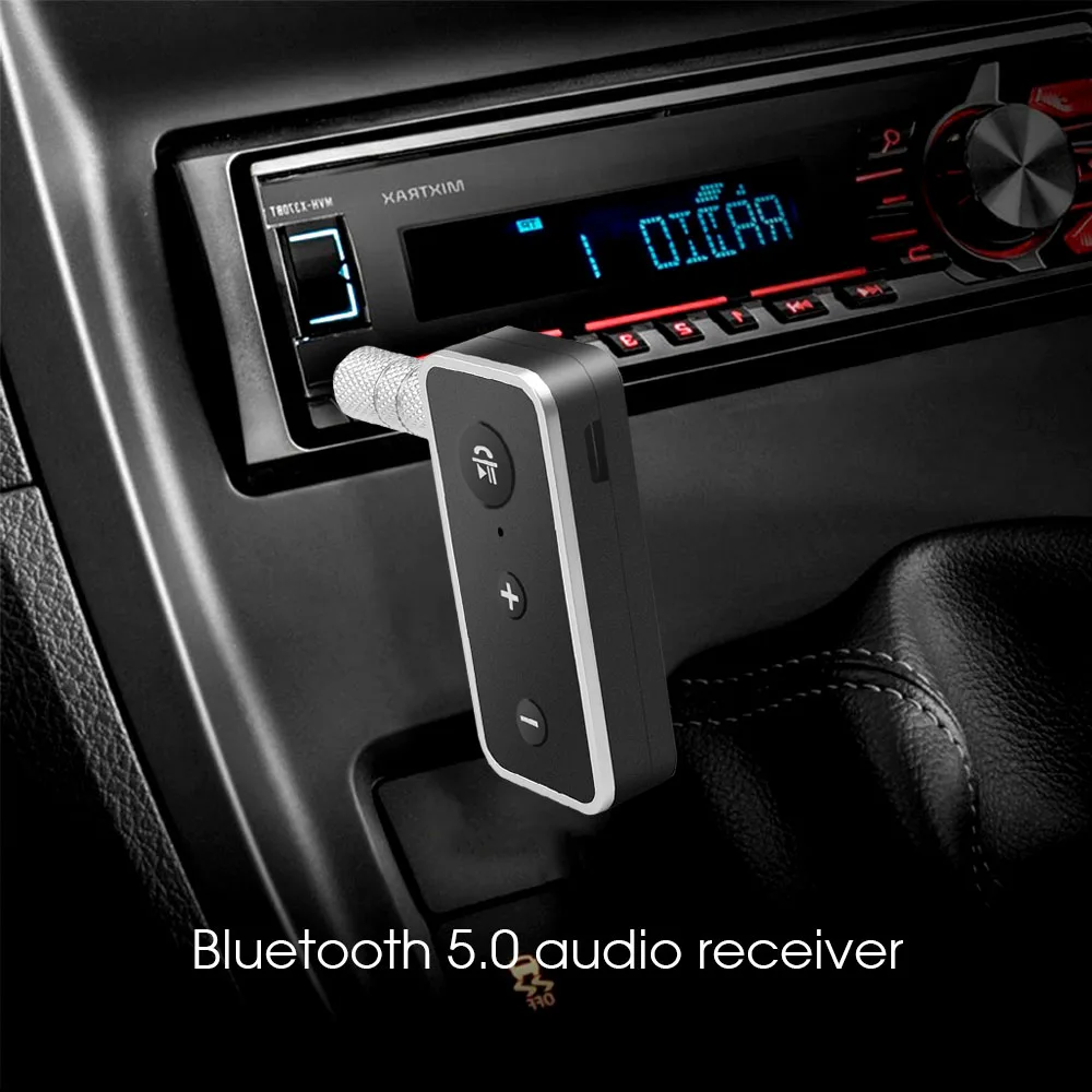 KEBIDU, беспроводной Bluetooth 5,0 приемник, автомобильный комплект, стерео музыка, 3,5 мм, Aux аудио, гарнитура, ресивер для автомобиля, музыкальный динамик