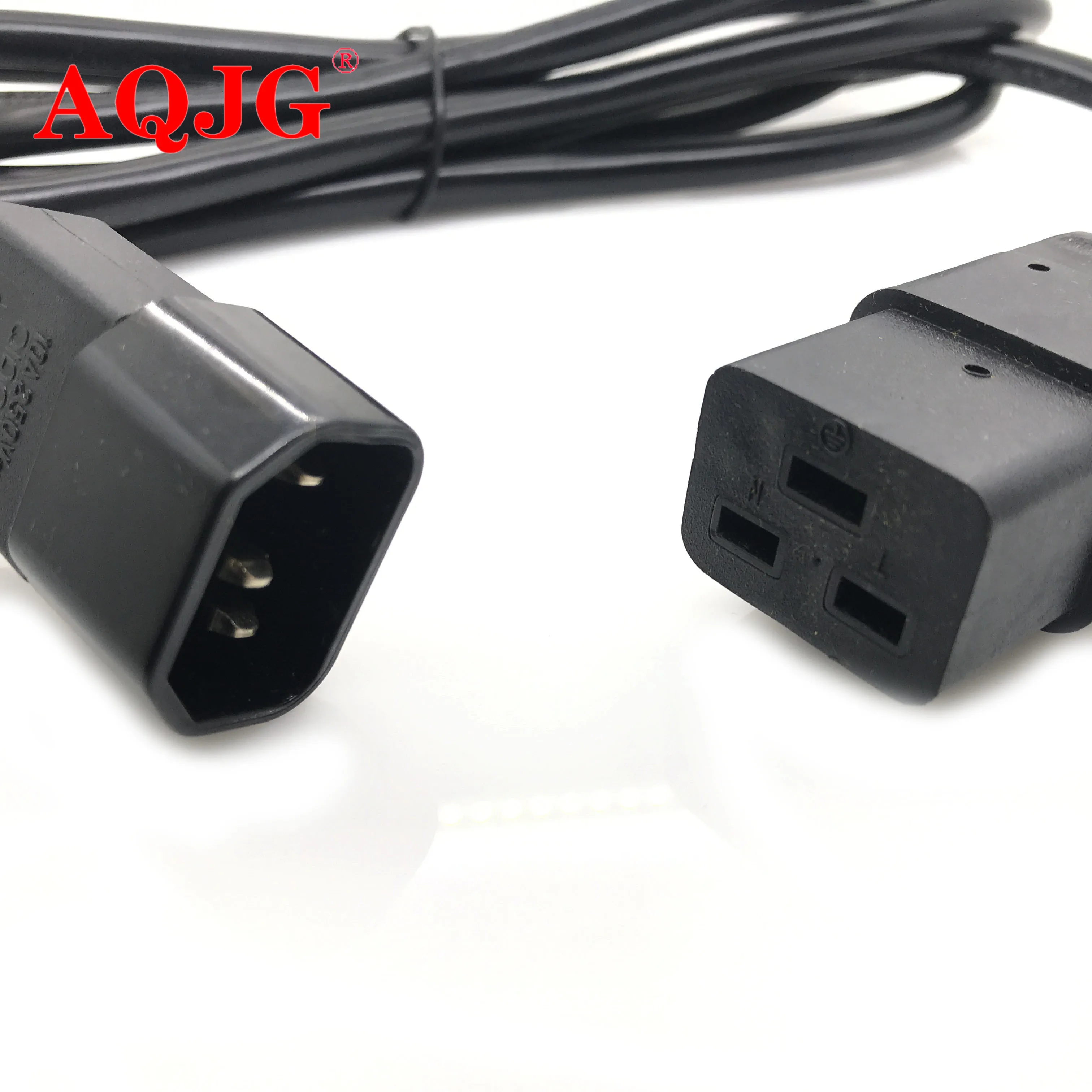 IEC320 C14/C19 3x1.5мм квадратный силовой провод 6 футов C14 Женский к C19 мужской PDU