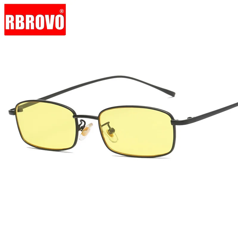 RBROVO 2019 солнцезащитные очки в небольшой оправе мужские брендовые дизайнерские