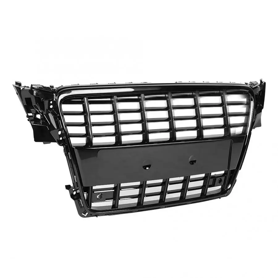 S4 стиль автомобиля переднего бампера сетки решетка гриль для Audi A4/S4 B8 08-11 Передняя